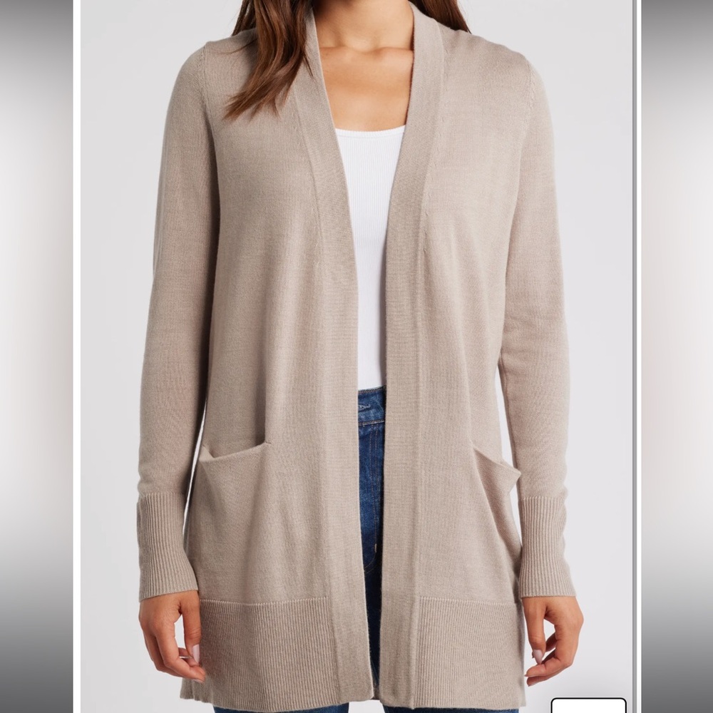 Nordstrom Everyday Open Front Cardigan